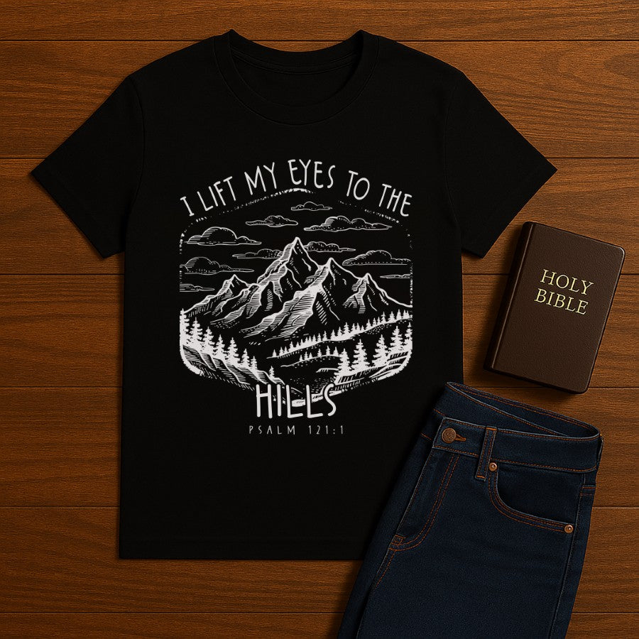 I Lift my eyes to the hills Tee