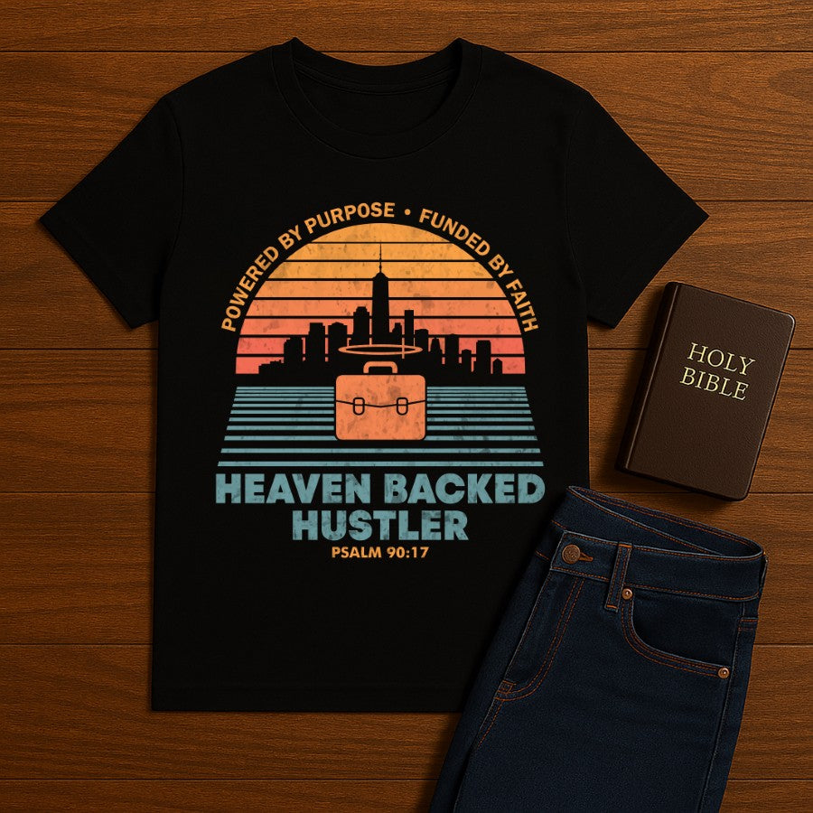 Heaven Backed Hustler Tee