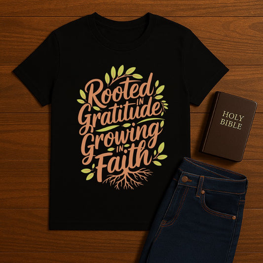 Rooted in Gratitude Tee