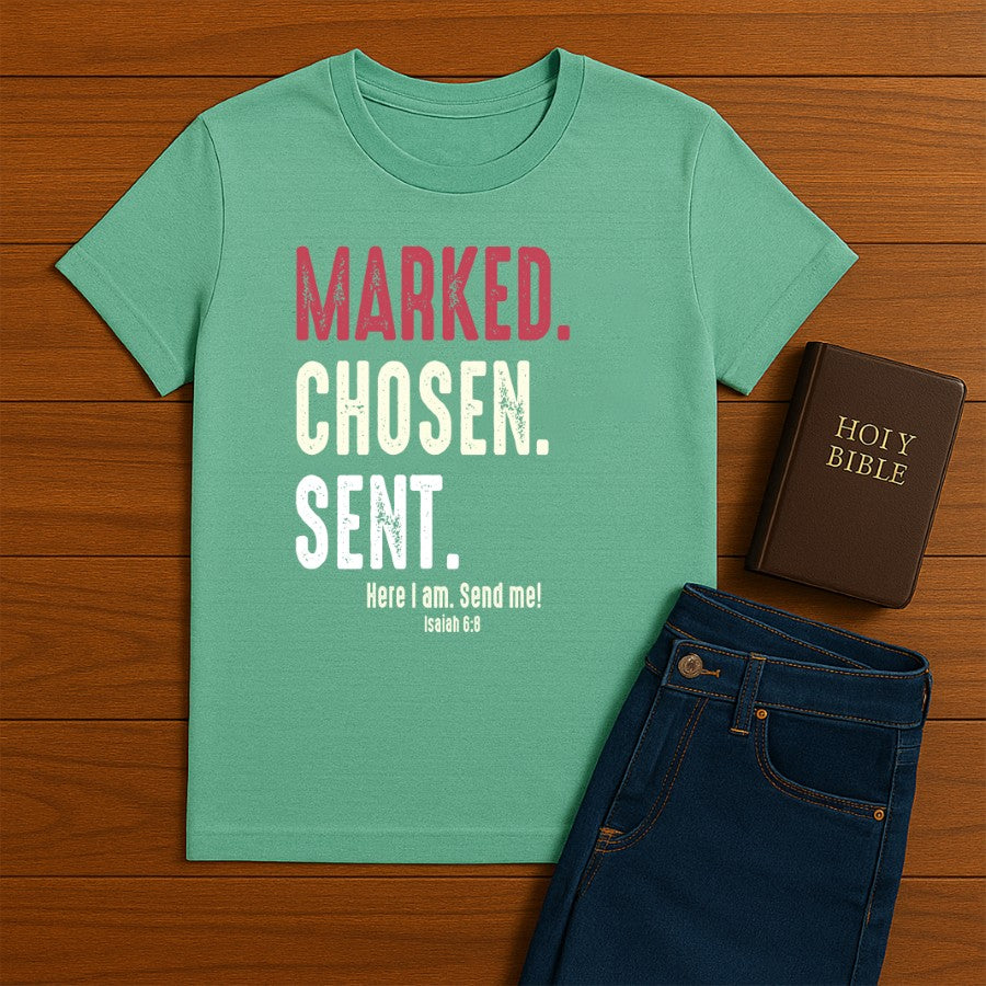 Marked Chosen Sent Tee
