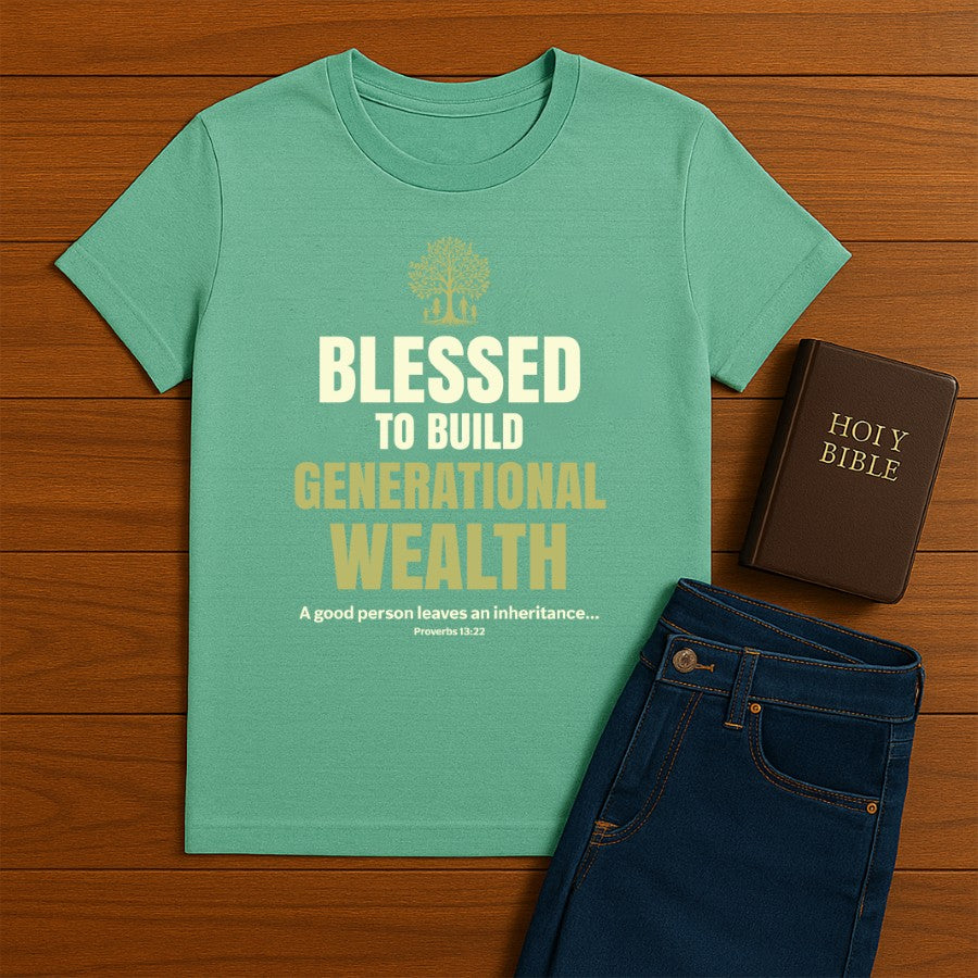 Blessed To Build Generational wealth Tee
