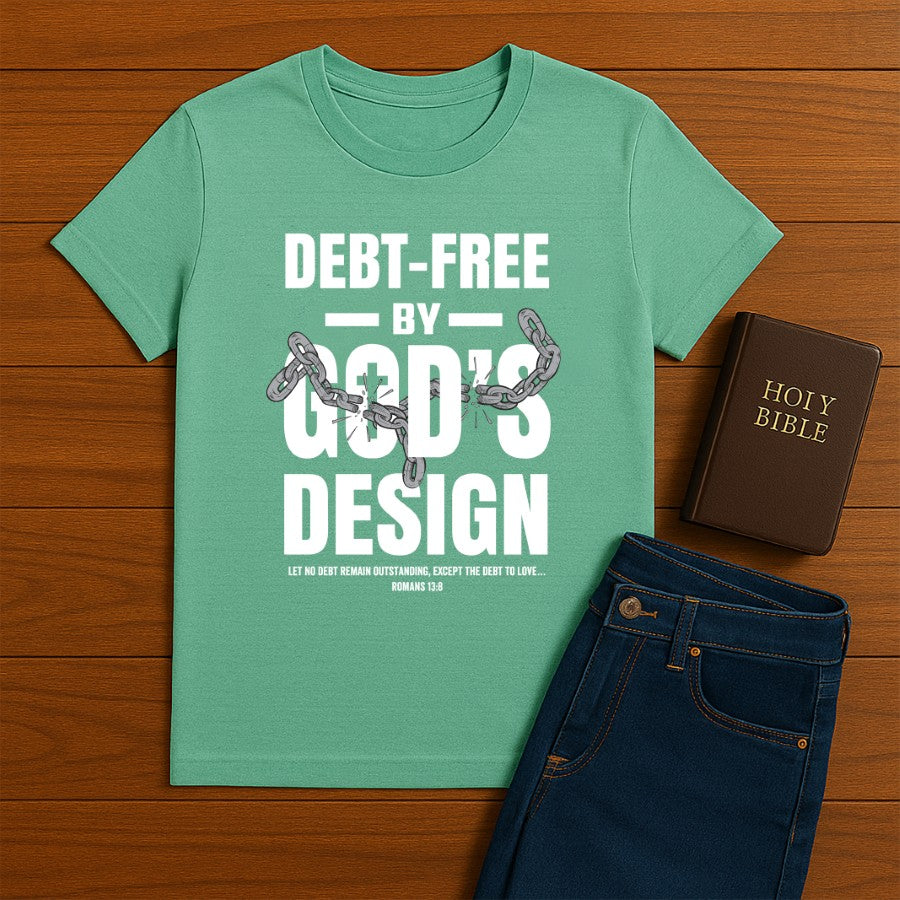 Debt-Free By God Tee