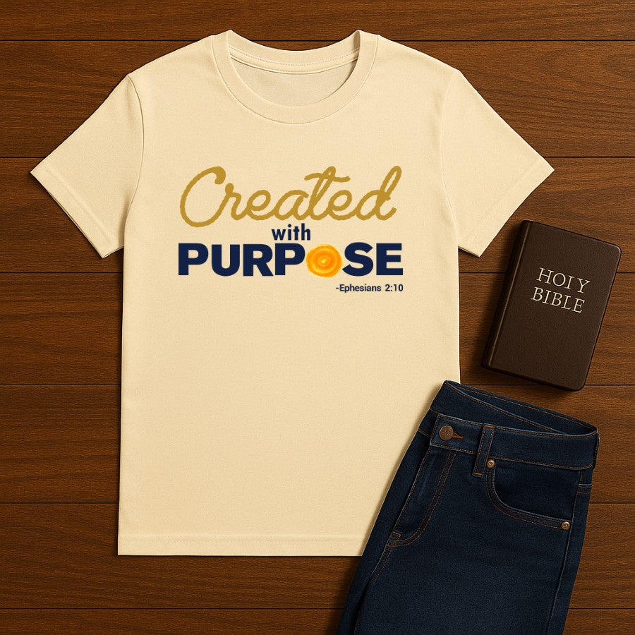 Created with purpose Tee