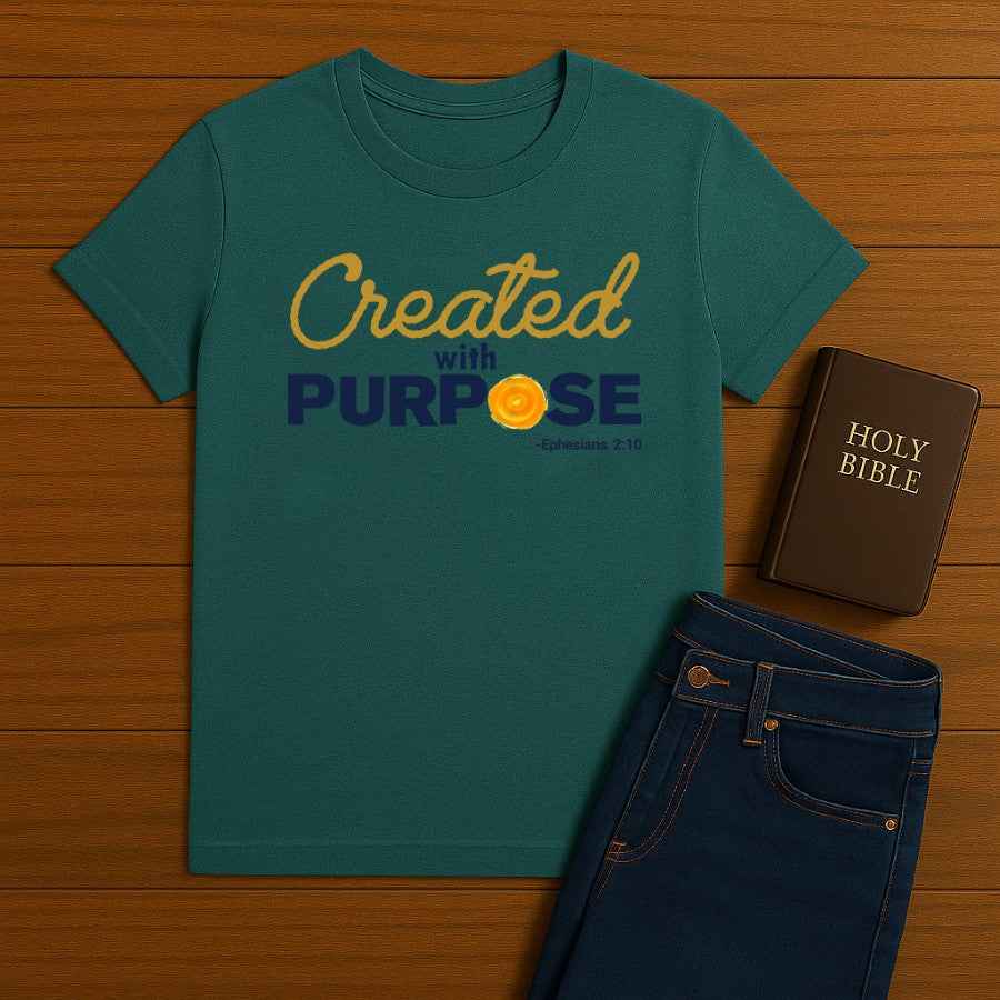 Created with purpose Tee
