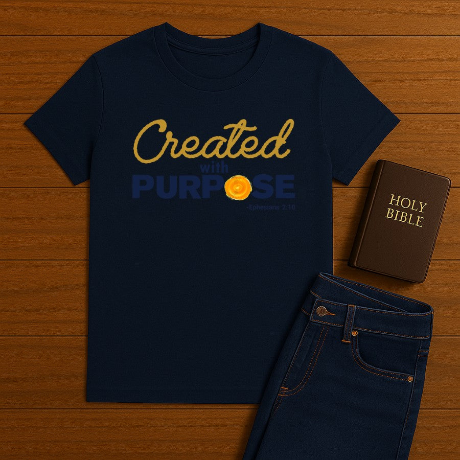 Created with purpose Tee
