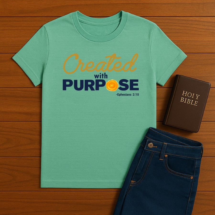 Created with purpose Tee