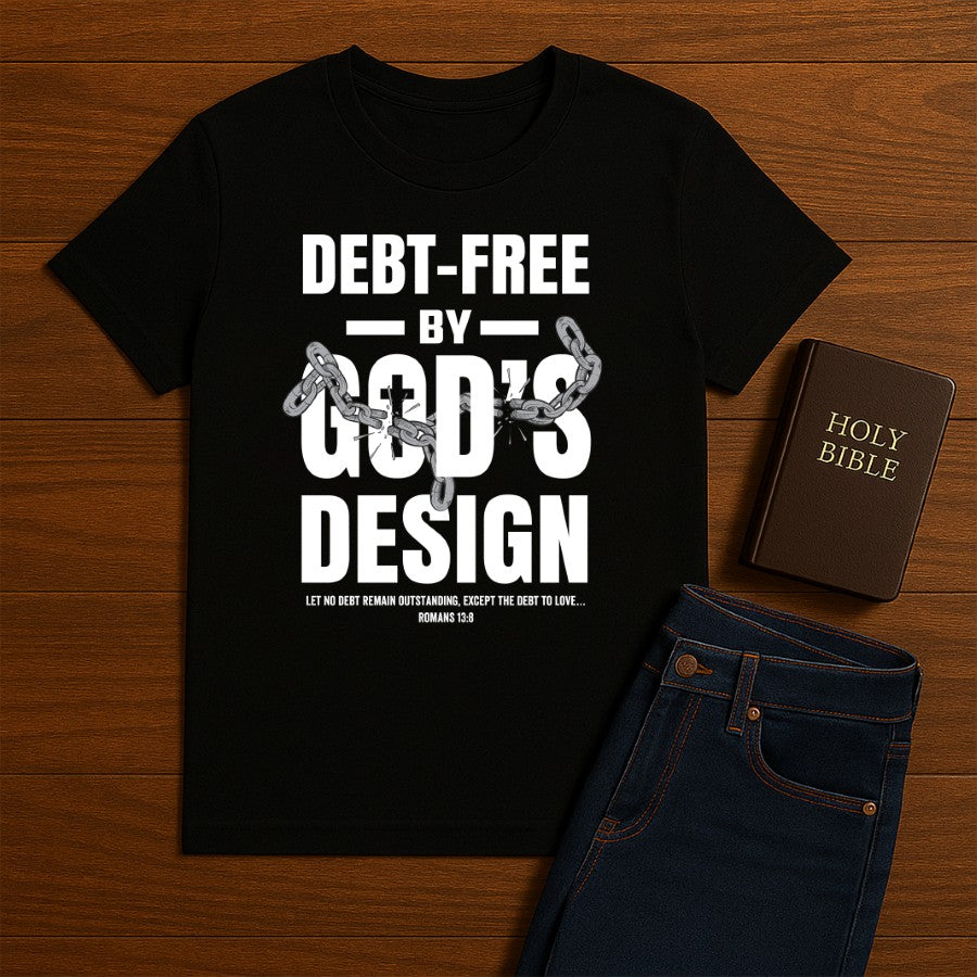 Debt-Free By God Tee