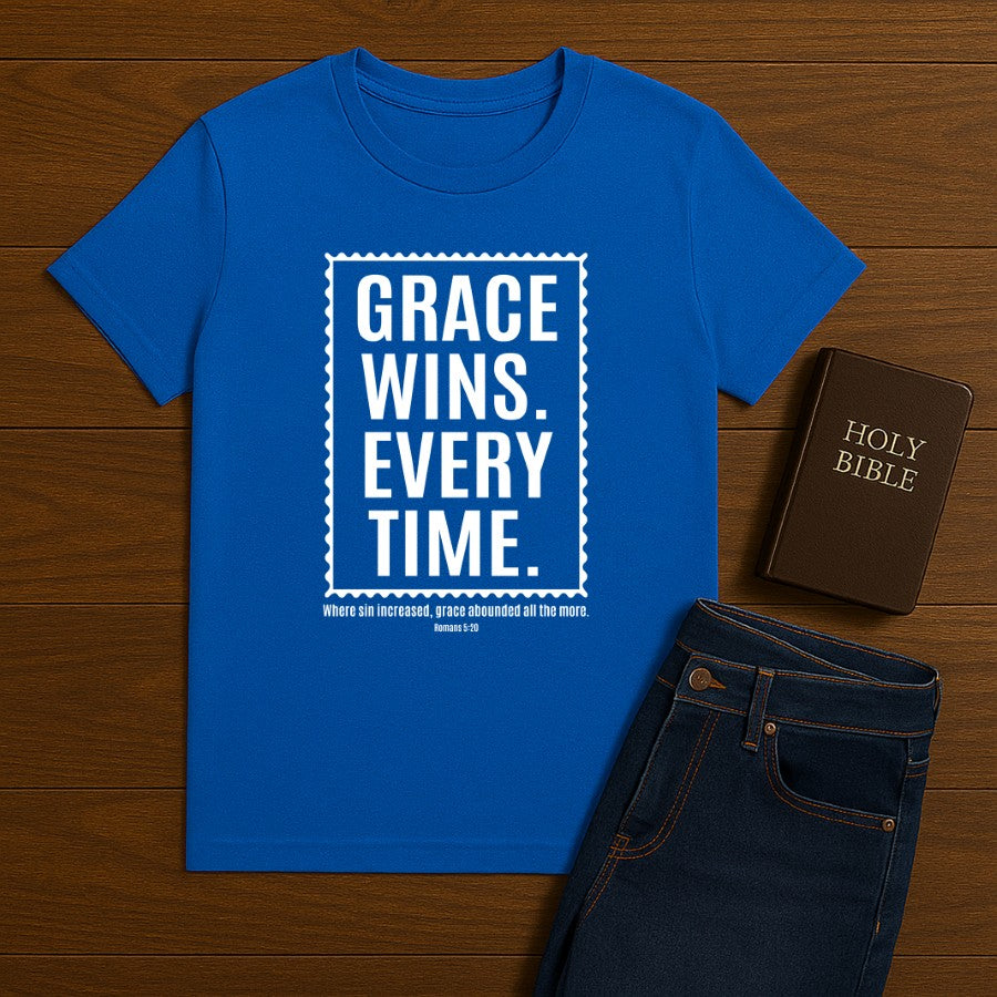 Grace Wins Every time Tee