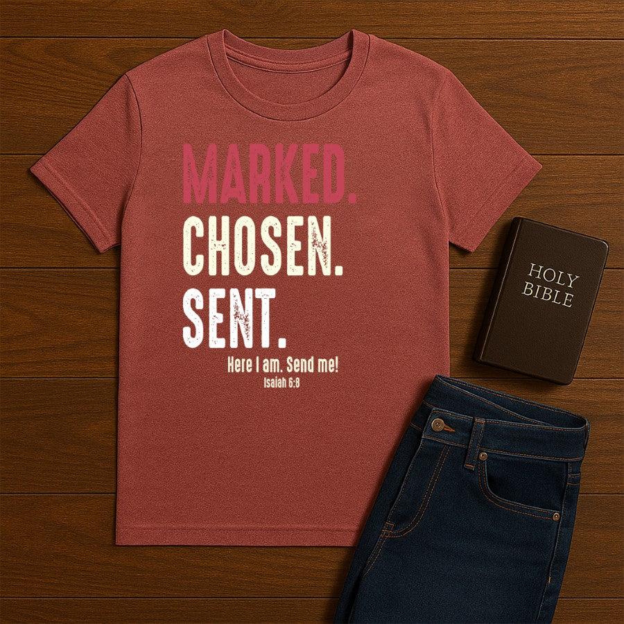 Marked Chosen Sent Tee