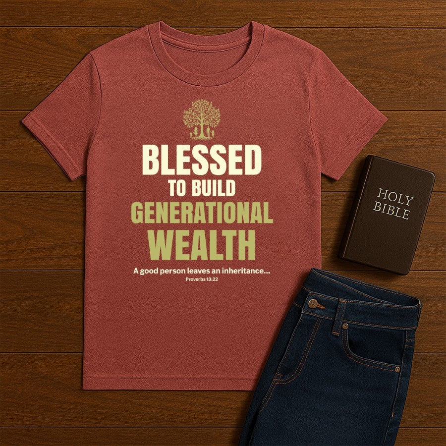 Blessed To Build Generational wealth Tee