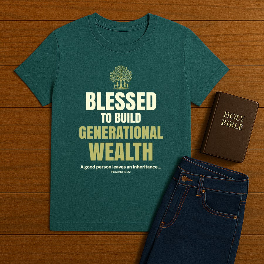 Blessed To Build Generational wealth Tee