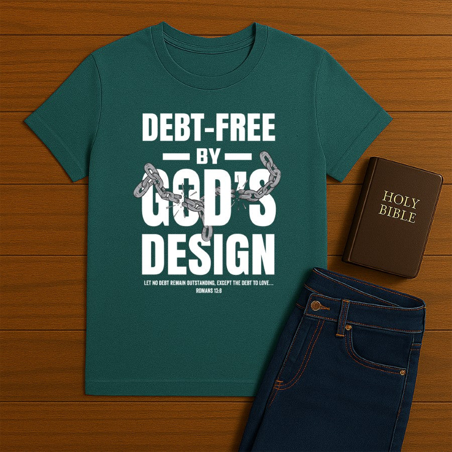 Debt-Free By God Tee