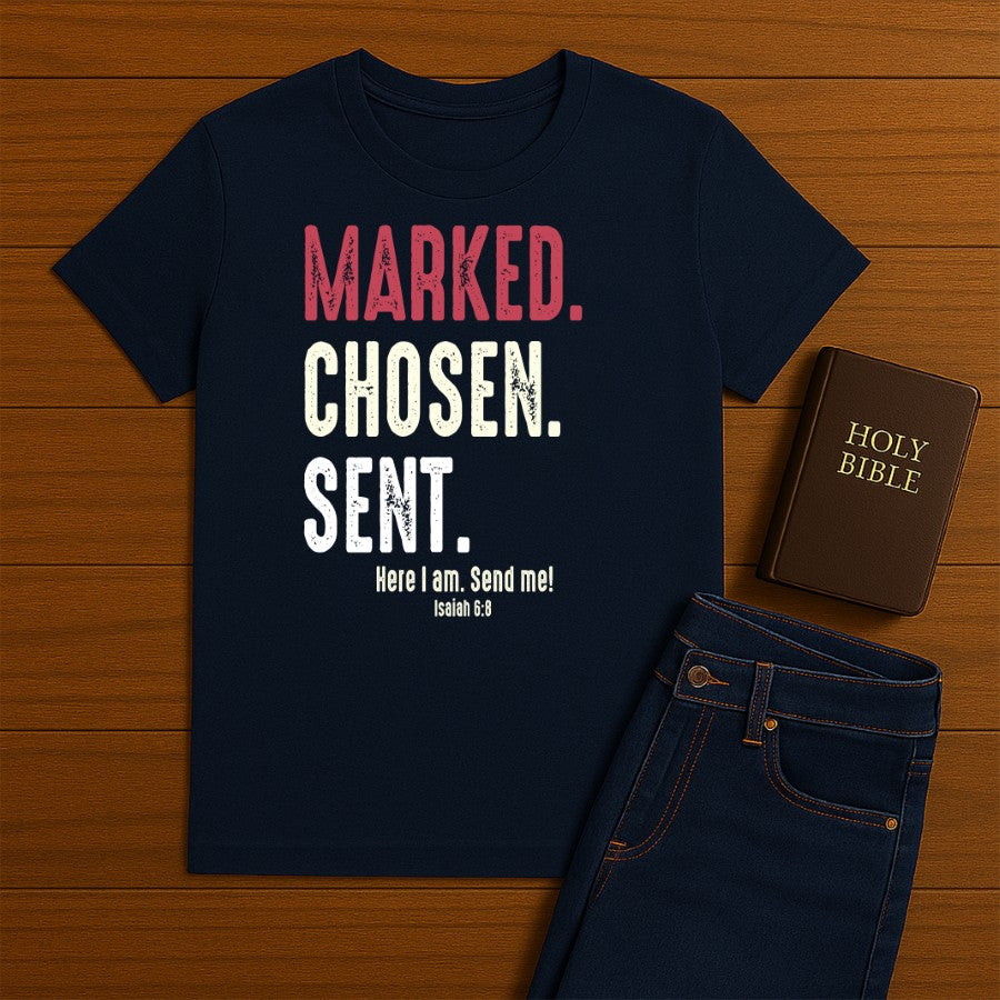Marked Chosen Sent Tee