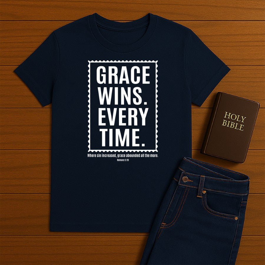 Grace Wins Every time Tee