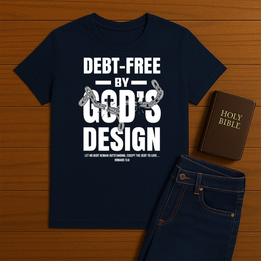 Debt-Free By God Tee