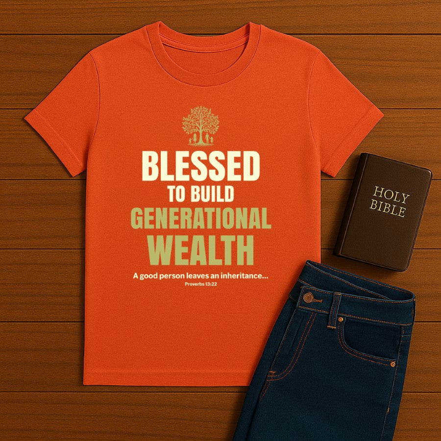 Blessed To Build Generational wealth Tee