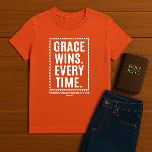 Grace Wins Every time Tee