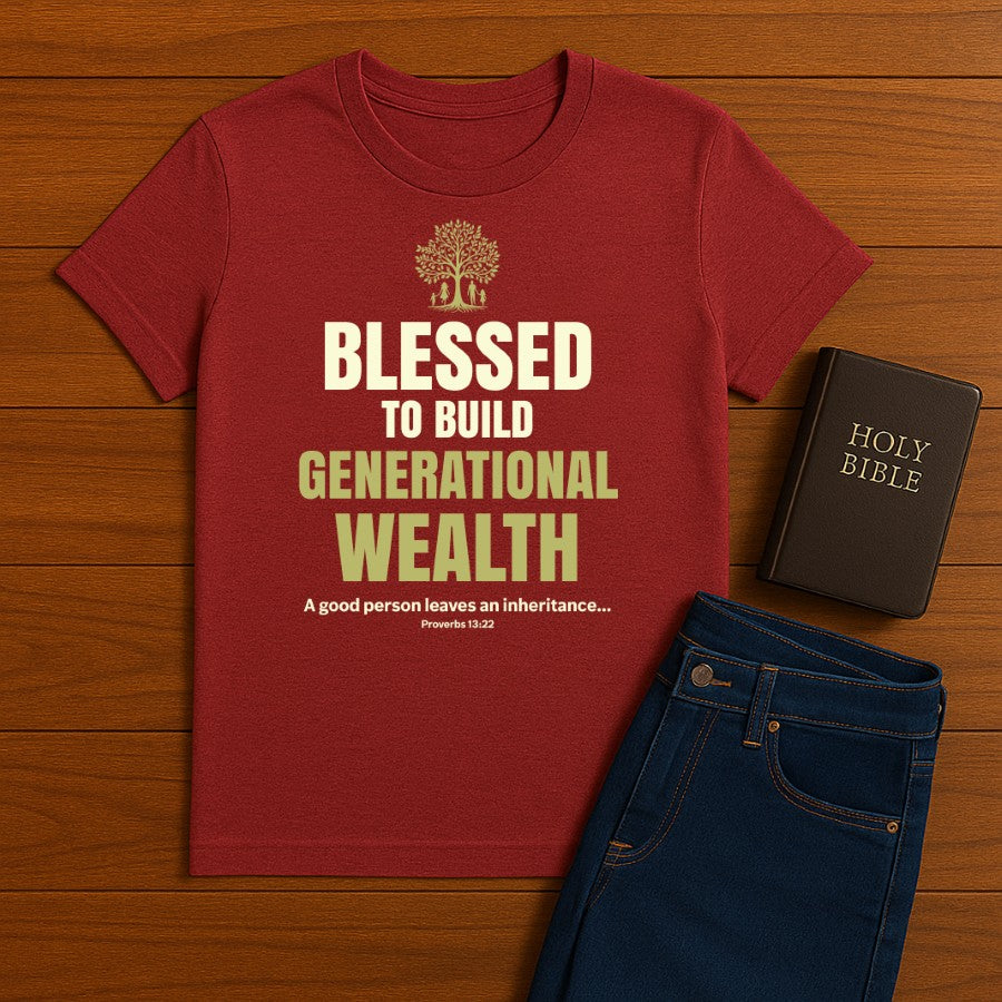 Blessed To Build Generational wealth Tee