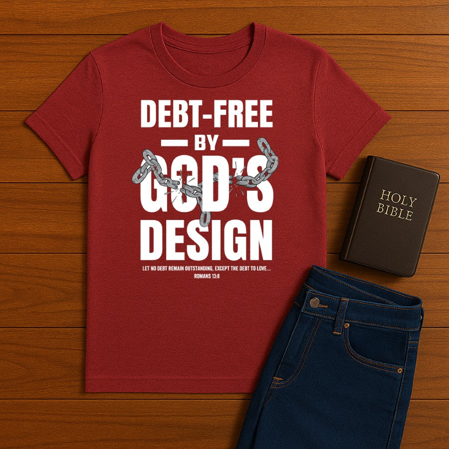 Debt-Free By God Tee