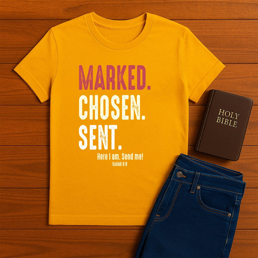 Marked Chosen Sent Tee