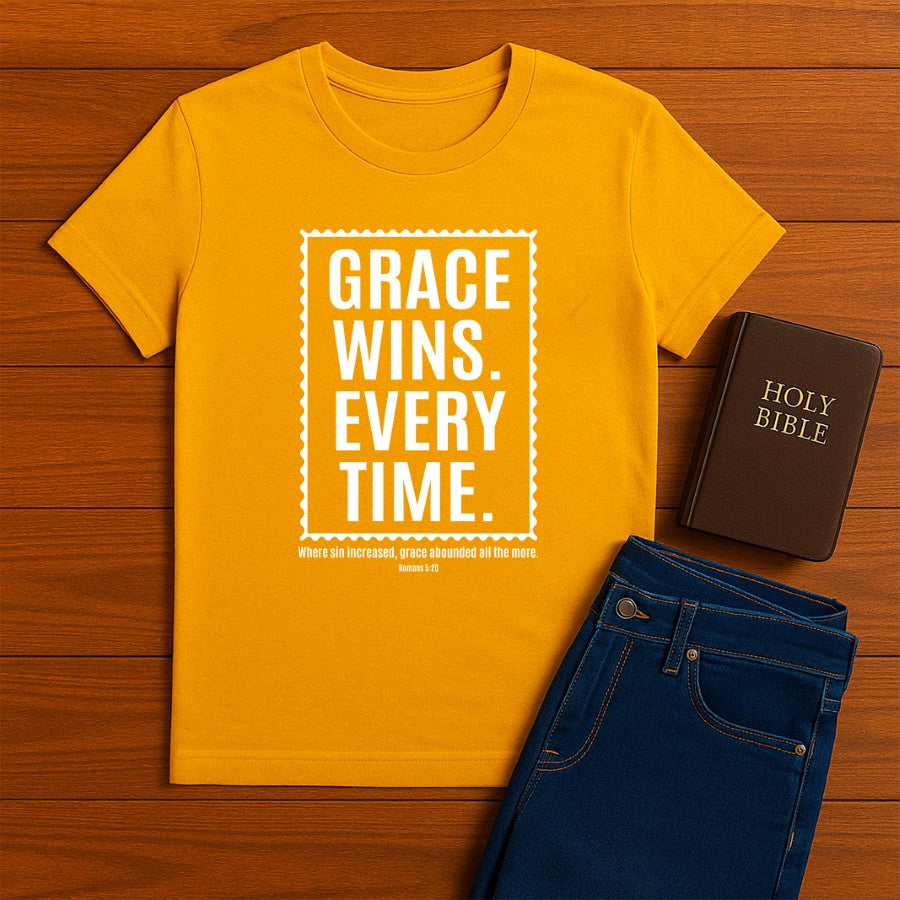 Grace Wins Every time Tee