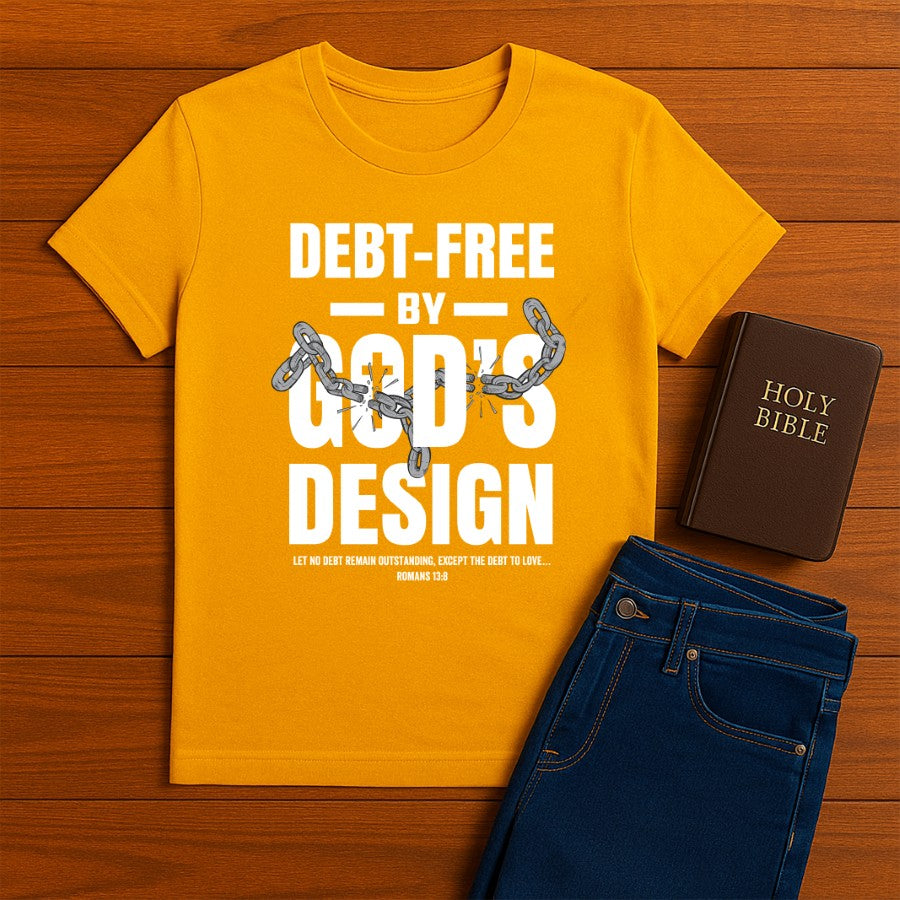 Debt-Free By God Tee