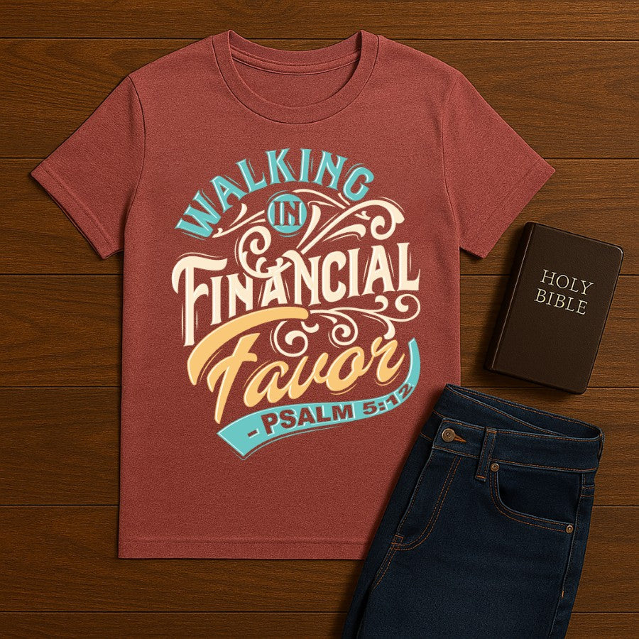 Walking in financial favor Tee