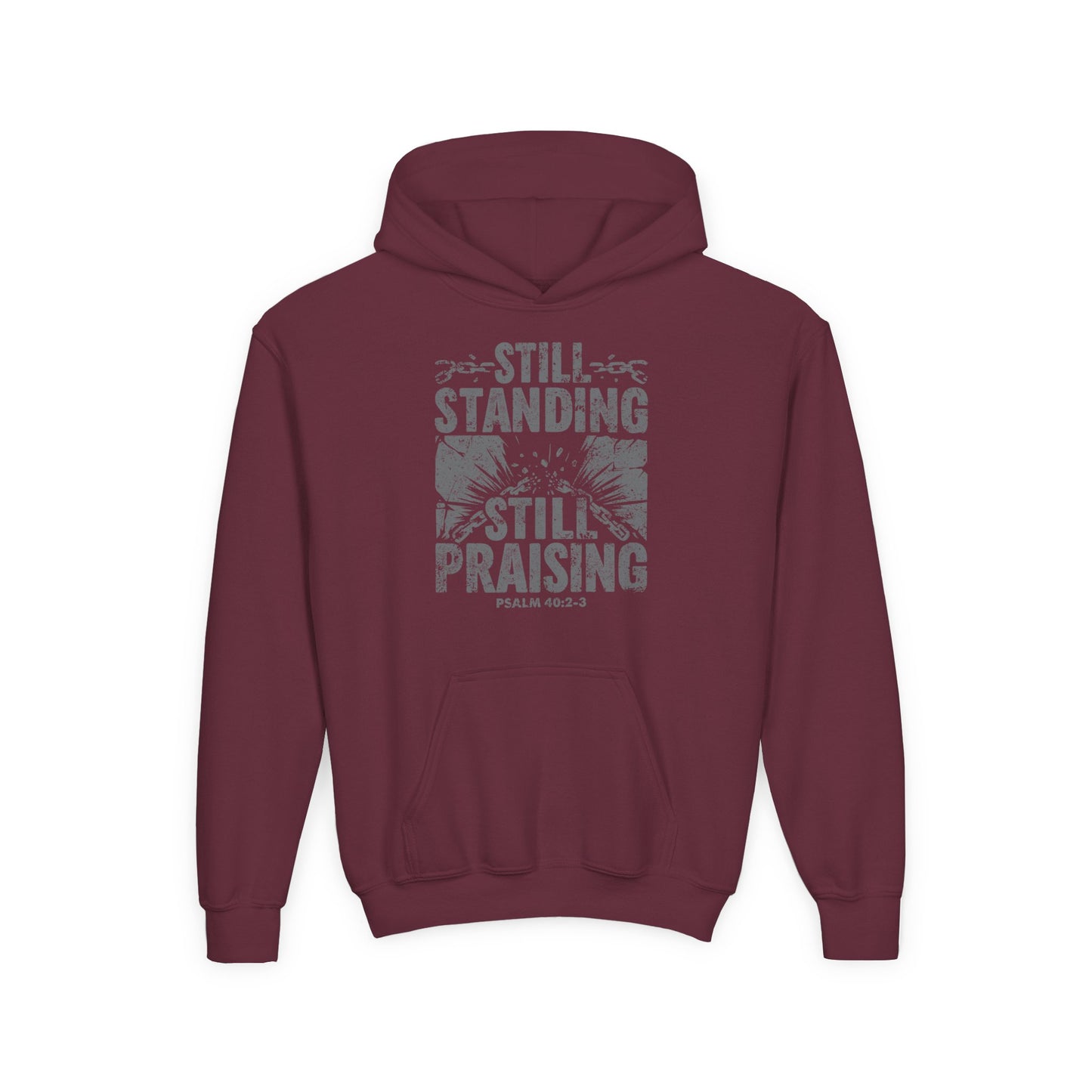 Still Standing. Still Praising Youth Hoodie