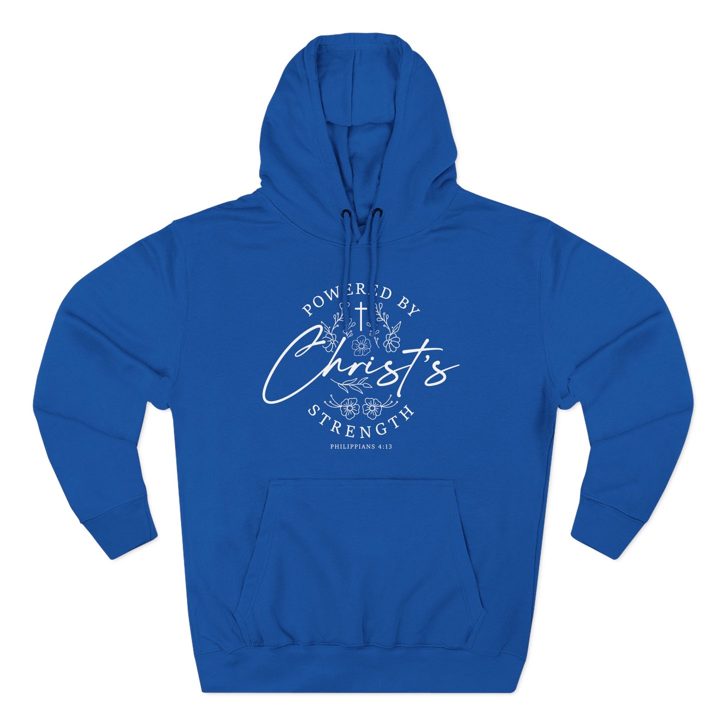 Powered by Christ’s Strength Hoodie
