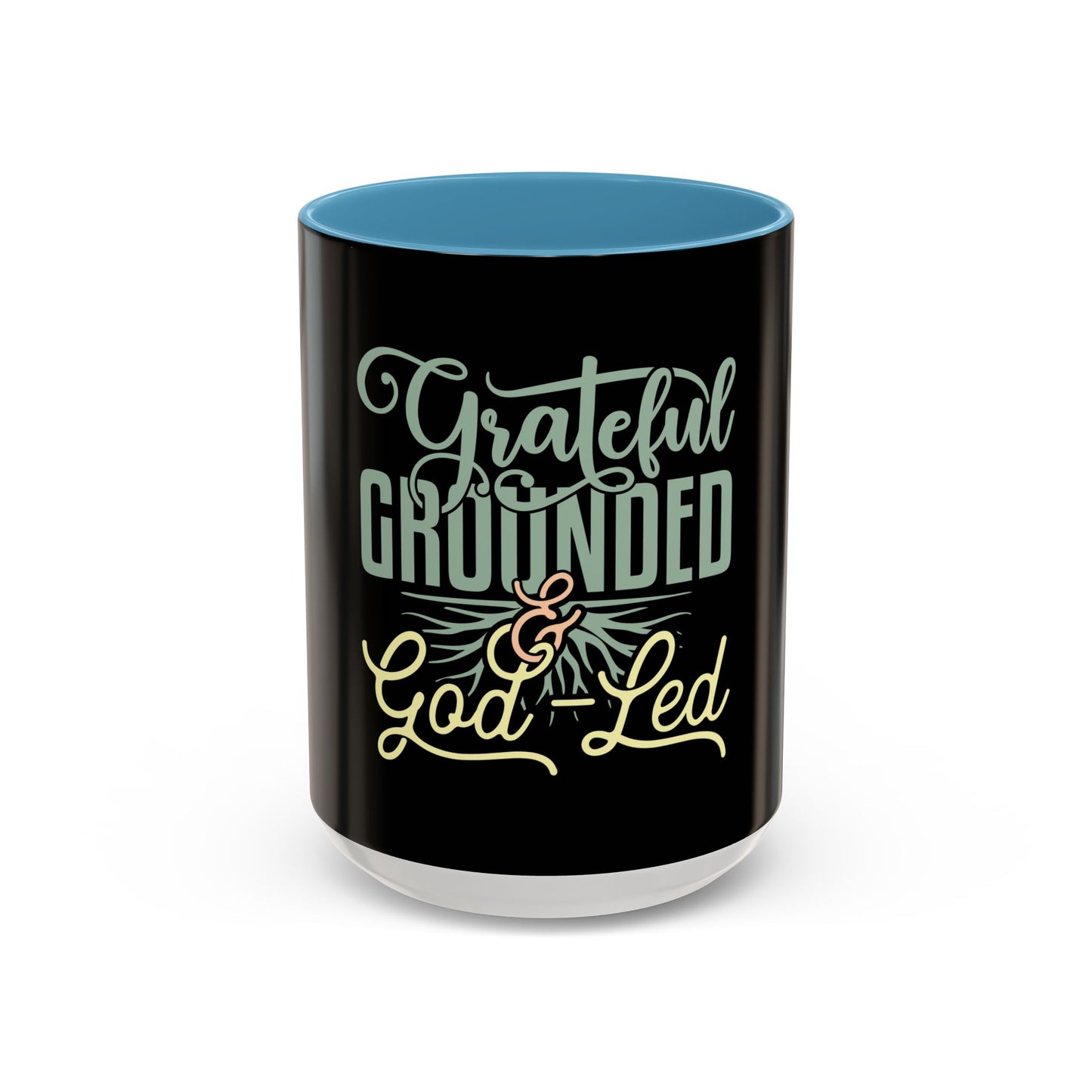 Grateful, Grounded, & God-Led Coffee Mug