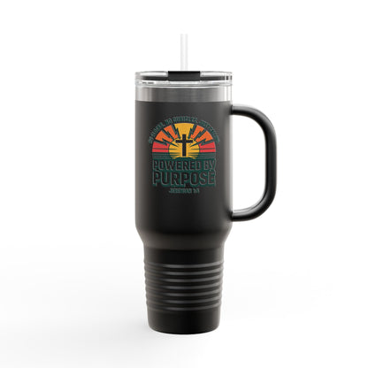 Powered by Purpose Travel Mug