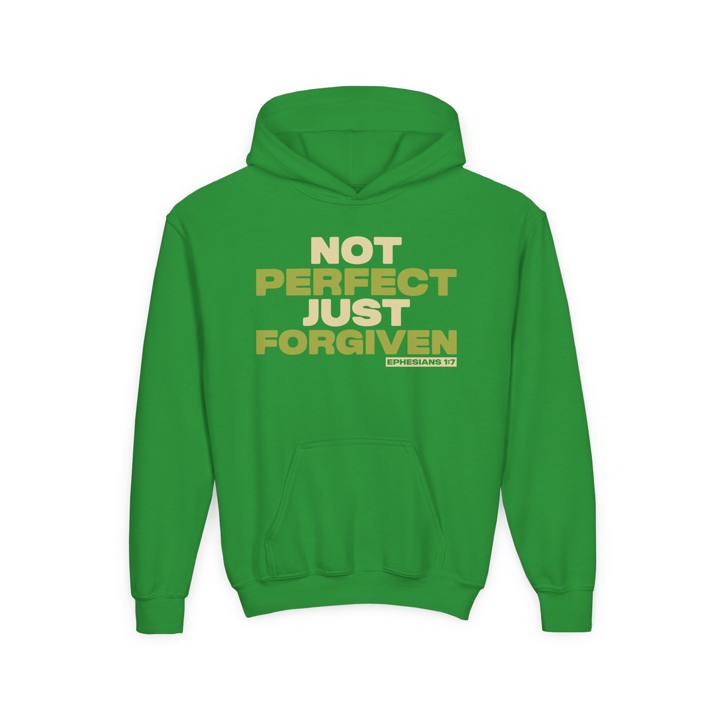 Not Perfect. Just Forgiven Youth Hoodie