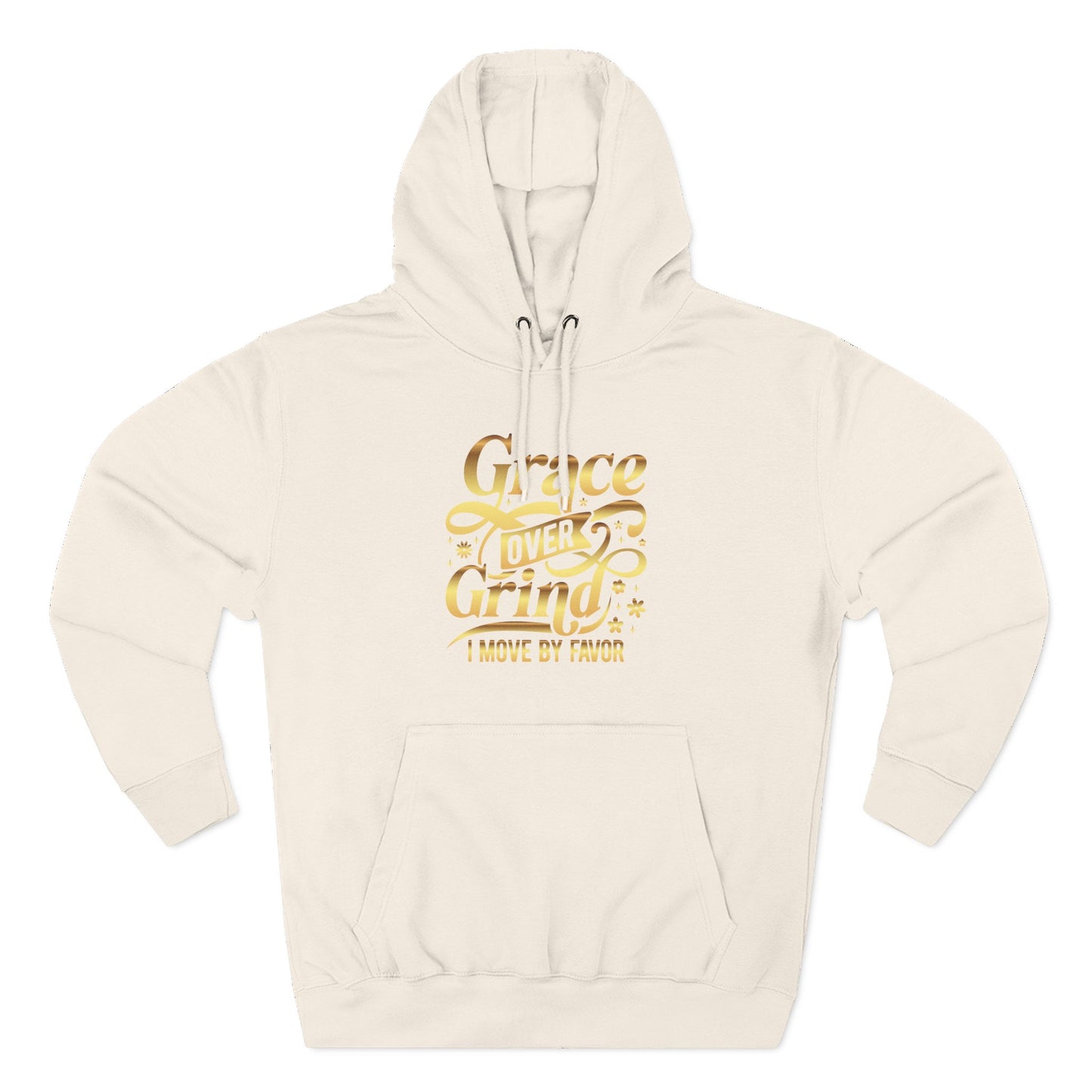 Grace Over Grind. I move by Favor Hoodie