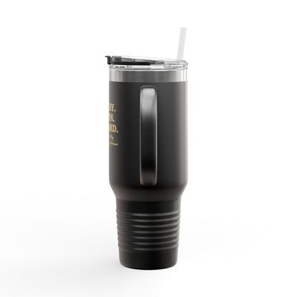 WORTHY. CHOSEN. REDEEMED Travel Mug -