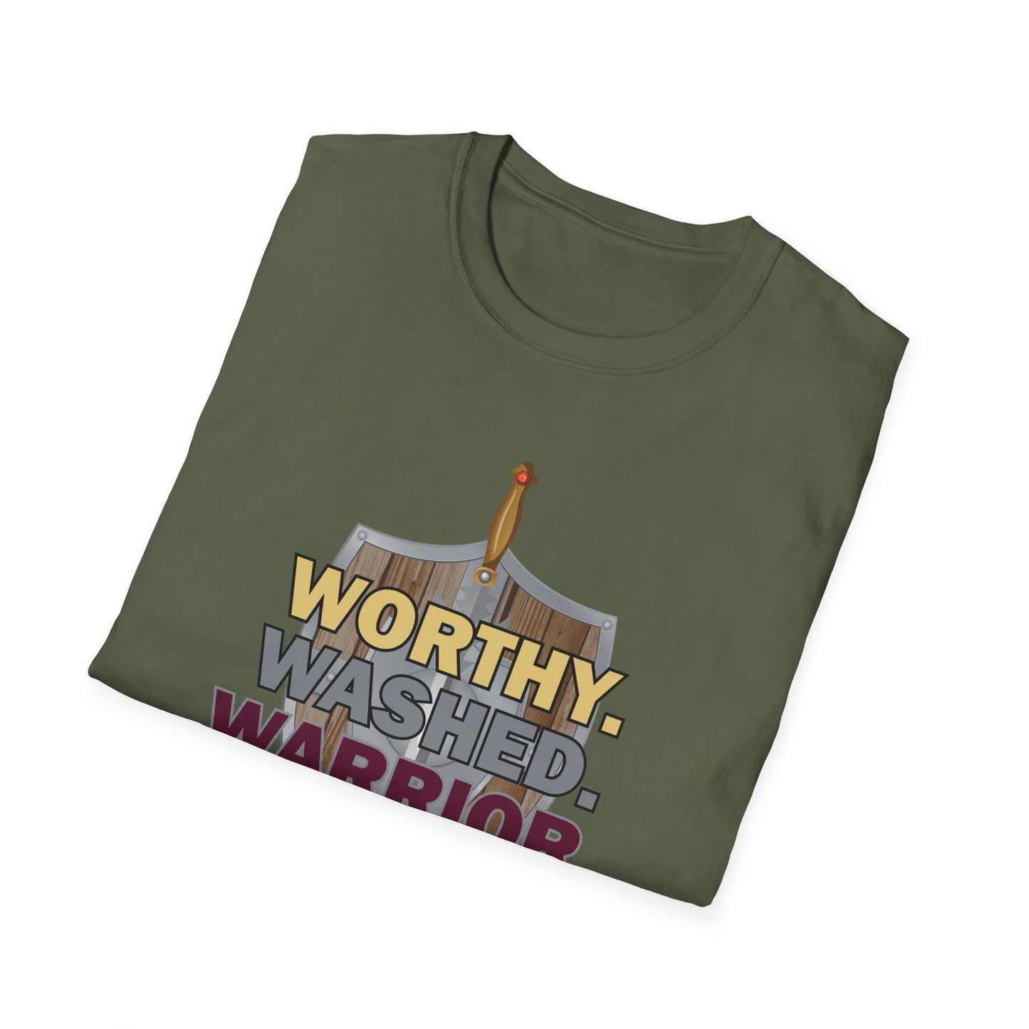 Worthy. Washed. Warrior Tee