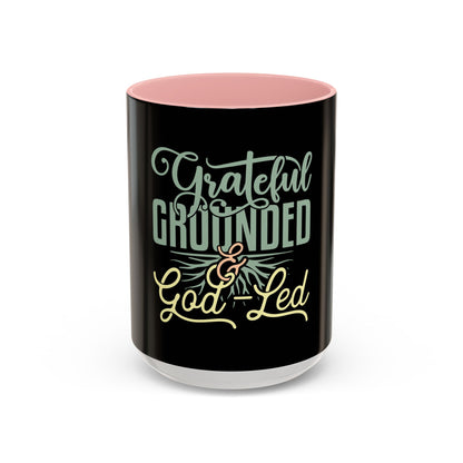 Grateful, Grounded, & God-Led Coffee Mug