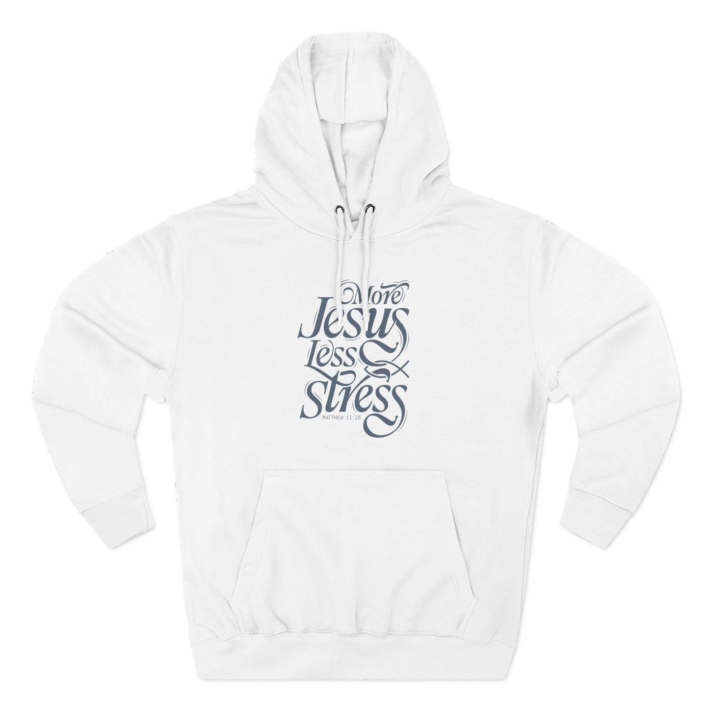 More Jesus. Less Stress Hoodie