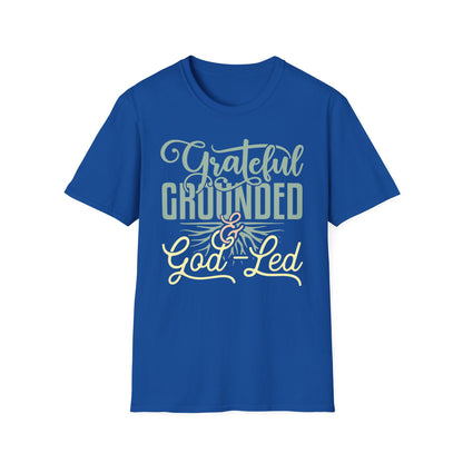 Grateful, Grounded, & God-Led Tee
