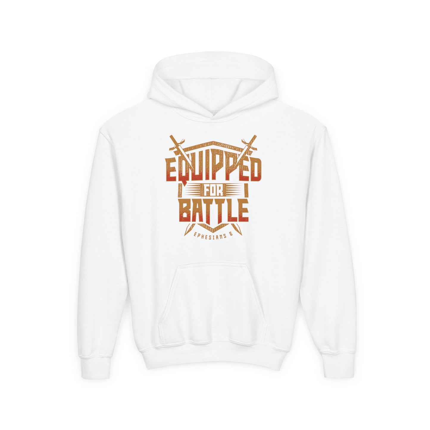 Equipped for Battle Youth Hoodie