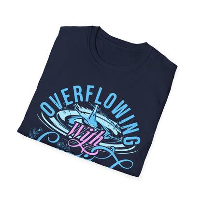 Overflowing with Gratitude & Grace Tee