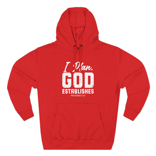 I Plan. God Establishes Hoodie