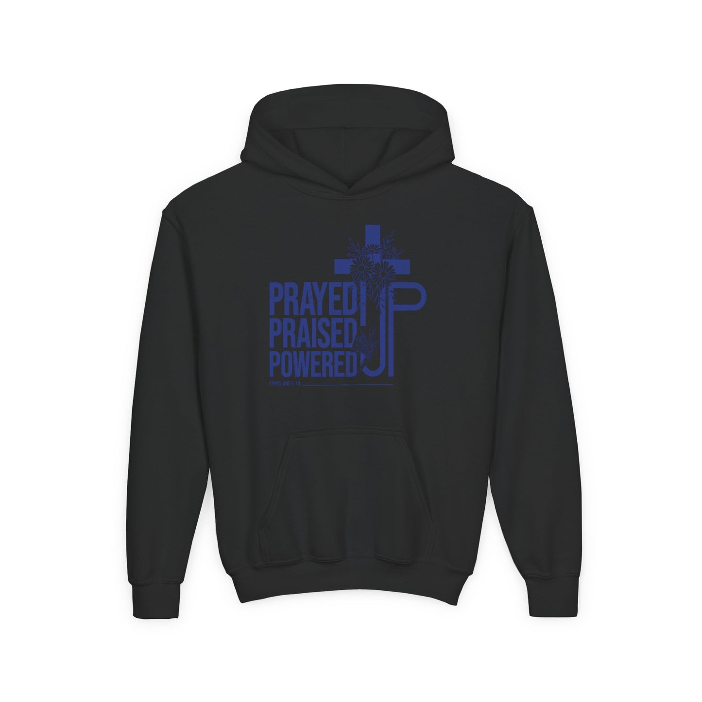 Prayed Up. Praised Up. Powered Up Youth Hoodie