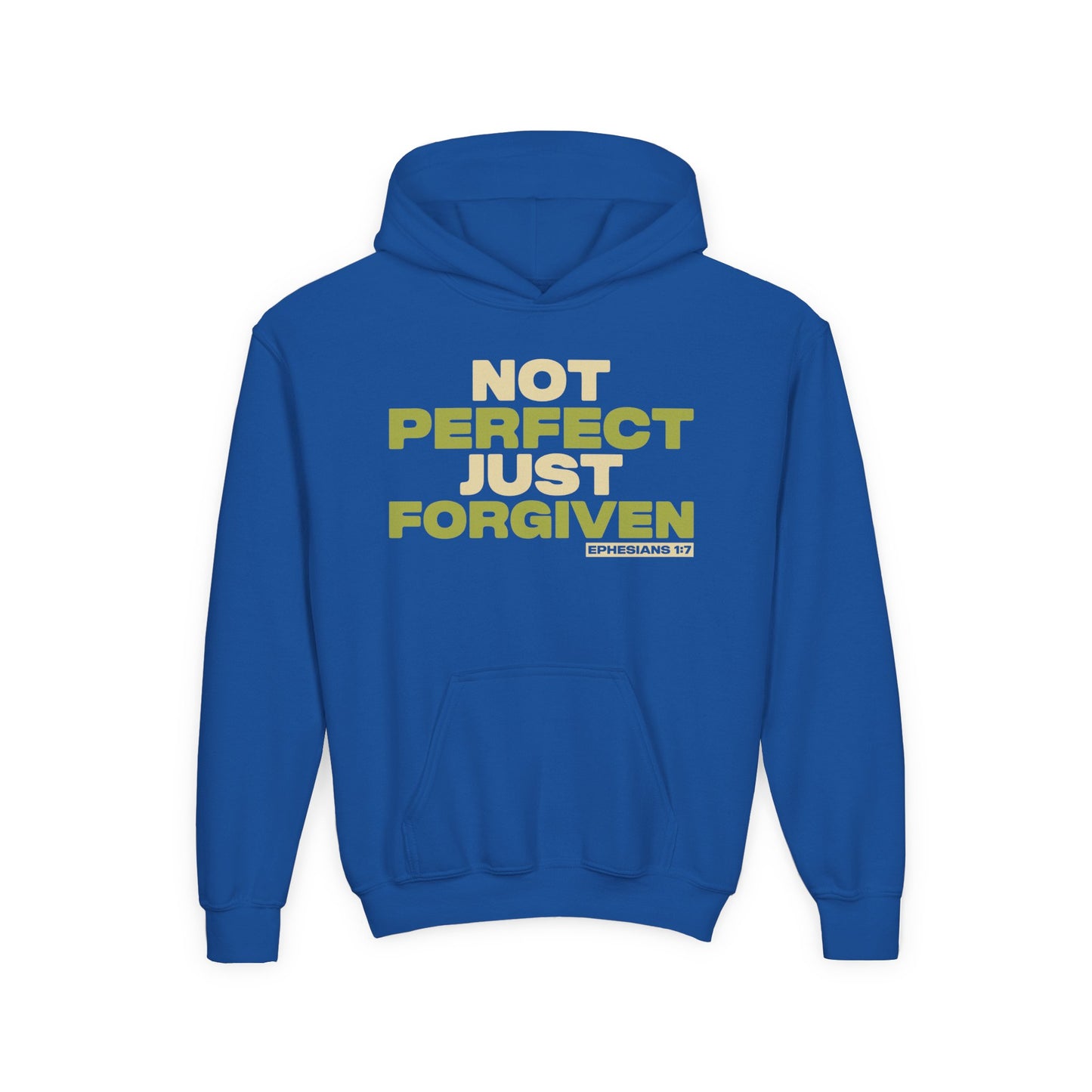 Not Perfect. Just Forgiven Youth Hoodie