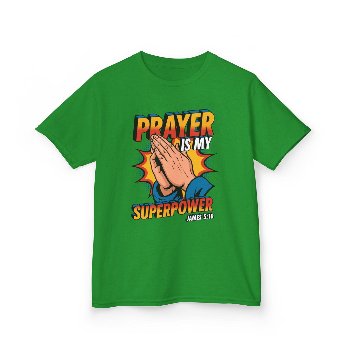Prayer is My Superpower Kids Tee