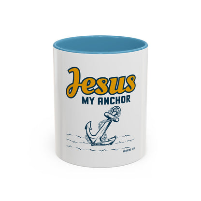 Jesus My Anchor Coffee Mug