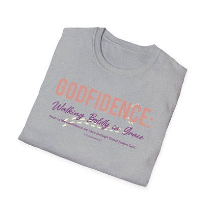 Godfidence: Walking Boldly in Grace Tee