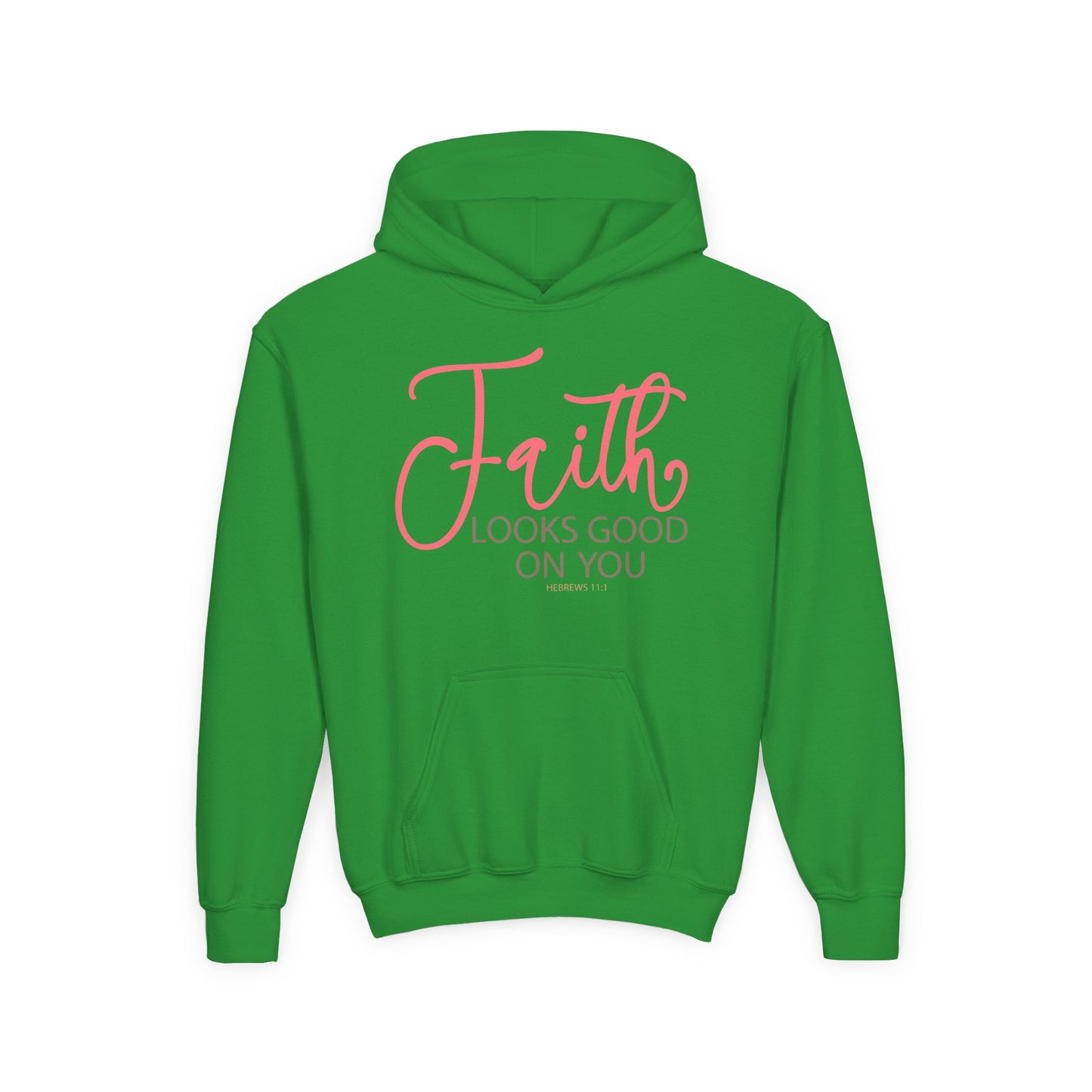 Faith Looks Good on You Youth Hoodie
