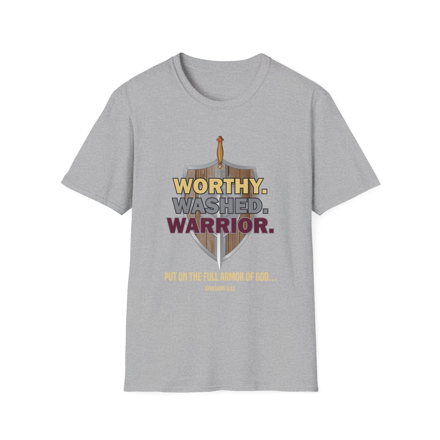 Worthy. Washed. Warrior Tee