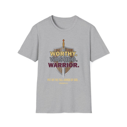 Worthy. Washed. Warrior Tee