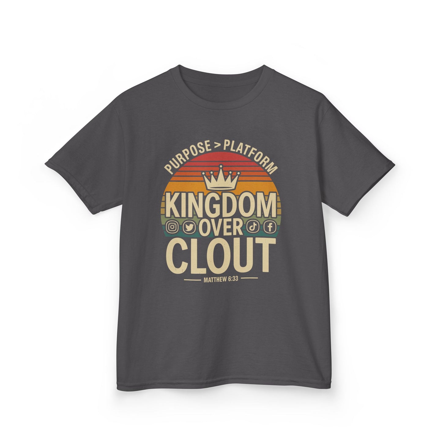 Kingdom Over Clout Kids Tee